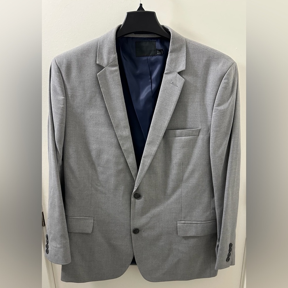 ASOS Gray Men's Skinny Suit Jacket
